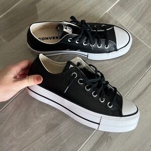 Low sneakers Converse All Star with platform